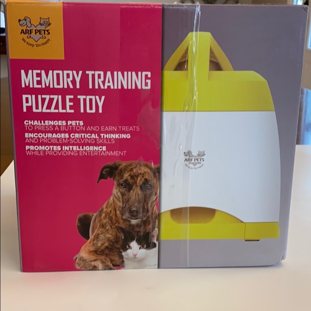 Arf Pets Activity Memory Trainer Puzzle Toy New